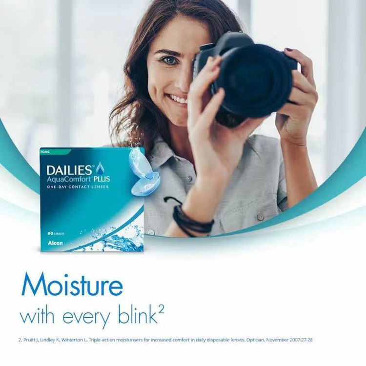 Picture of Alcon DAILIES AquaComfort Plus Daily Contact Lenses 90 Pack