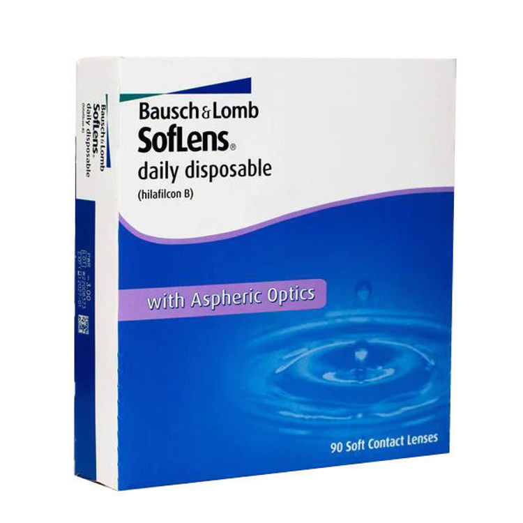 Picture of Bausch & Lomb  Soflens Daily Disposable (90 lenses)
