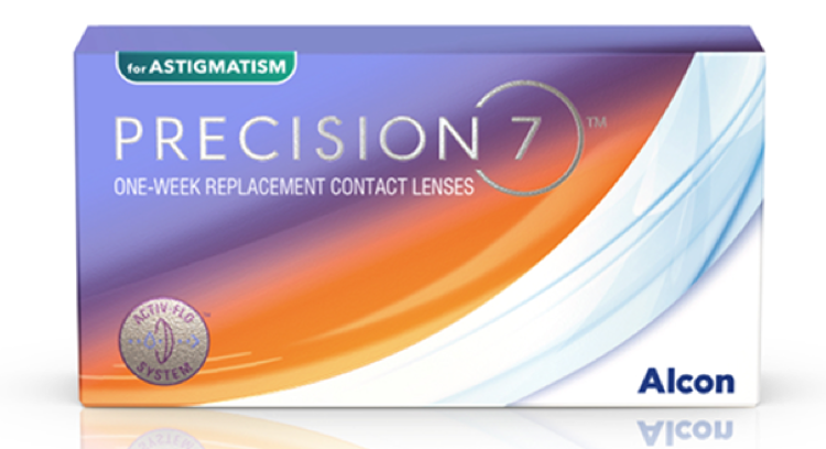 Picture of Alcon Precision 7 for  Astigmatism Weekly Toric 12 Lenses Pack